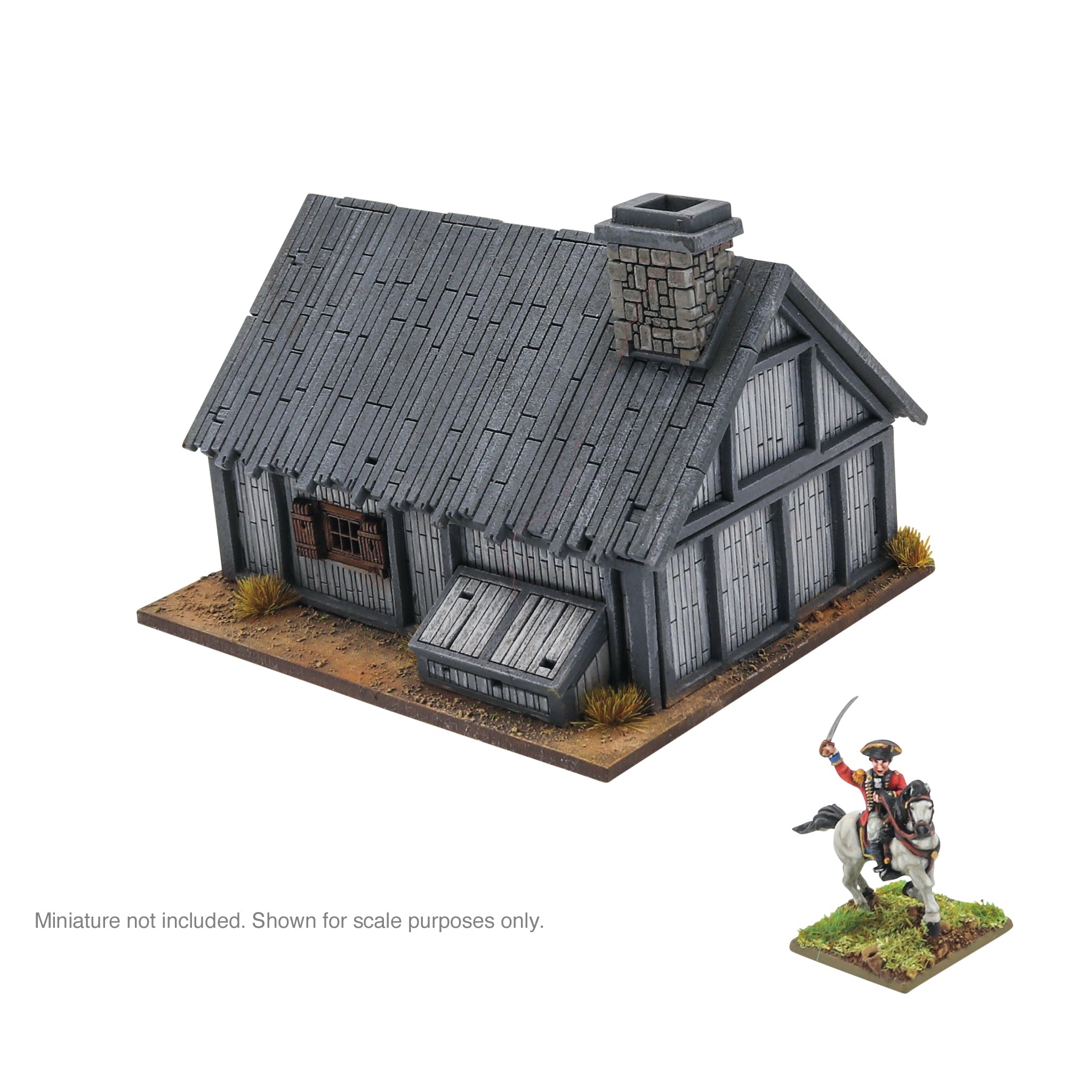 Black Powder Epic Battles:  Revolution! - Small Cottage (15mm)