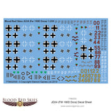 JG54 (Fw 190D Dora) decal sheet