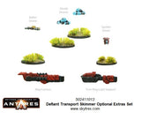 Defiant transport skimmer optional extras set