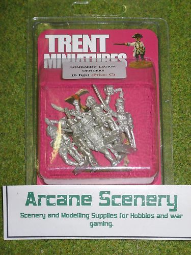 LOMBARDY LEGION OFFICERS pack of 6 figures