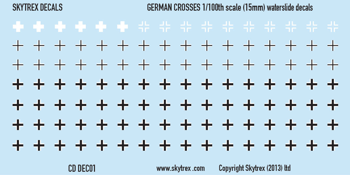 German Crosses (15mm) *NEW*