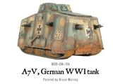 A7V, German WWI Tank